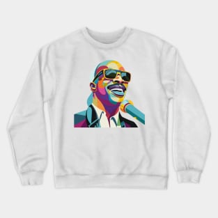 Stevie Wonder WPAP Limit Color Crewneck Sweatshirt